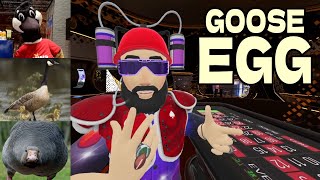 GOOSE EGG – The BEST roulette strategy in 2023? Pokerstars VR in THE GALLERY