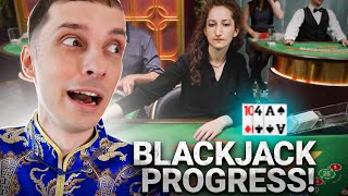 From Zero to Half-Hero: My Inspiring BLACKJACK Progress – Watch and Learn!