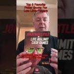 Top 5 Poker Books For Cash Games.    #poker #shorts #pokertips #texasholdem