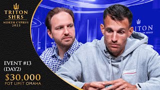 Triton Poker Series Cyprus 2023 – Event #13 $30,000 PLO – Day 2