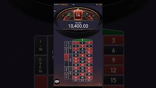 CASINO ROULETTE STRATEGY 10,400.00$ BIG WIN BETTING CASINO ROULETTE //GAME NEW CASINO ROULETTE 2023/