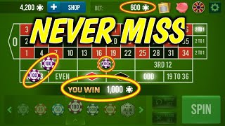Never Miss This Strategy 💪 || Roulette Strategy To Win || Roulette Tricks