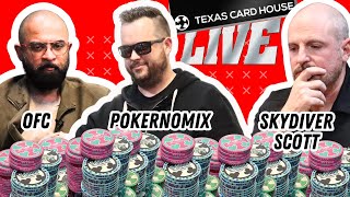 LIVE TEXAS POKER | $5/$10/$25 No-Limit Hold’em | TCH LIVE Dallas