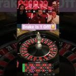 Drake Gets Unlucky On Roulette! #drake #unlucky #bigwin #roulette