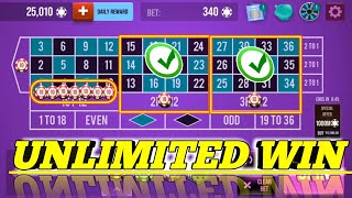 UNLIMITED WIN STRATEGY 🌹🌹 | all Numbers Cover | Roulette Strategy To Win | Roulette