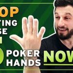 Top 5 Poker Hands You Should Fold! | Overplayed PLO Hands