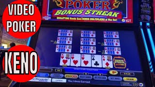 VIDEO POKER & KENO – LAS VEGAS Playing Strategy – Learning & other Vegas Stuff