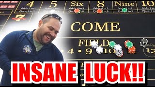 🔥INSANE LUCK🔥 30 Roll Craps Challenge – WIN BIG or BUST #305