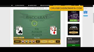 Baccarat Basic Tutorial #baccarat #baccaratstrategy #casino #cruise #gaming #lasvegas