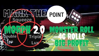 How to Win BIG at CRAPS – Best System EVER! Morph 2.0 – Monster Roll – Live Rolls – Craps Live