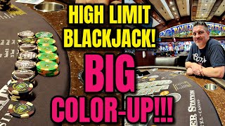 BLACKJACK • The Most I’ve Ever Won Playing High Limit!!! CHA-CHING!!!