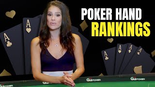 Poker Hand Rankings – What Beats What?