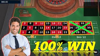 100% Win Strategy 💯🌹 || Roulette Strategy To Win || Roulette Tricks