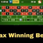 Roulette max winning bets|| Roulette Strategy..