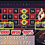 Casino roulette tricks| Today 1000 Win| Casino roulette strategy| 500X win| number top1 earning game