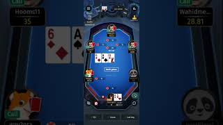 poker pot $140 game with ‎‎@bappam |#onlinepoker#texasholdem #pokerpro #pokerface#holdem #pokerchips