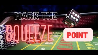 Mark The Point – Squeeze Play – Money Maker! (Casino Quest Style) – Craps Live Rolls! Craps Strategy