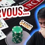 🔥 NERVOUS 🔥 10 Minute Blackjack Challenge – WIN BIG or BUST #2