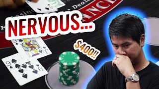 🔥 NERVOUS 🔥 10 Minute Blackjack Challenge – WIN BIG or BUST #2