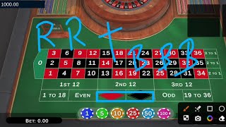 RED & BLACK Best Trick || Roulette Strategy To Win || Roulette Casino