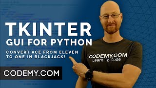 Blackjack Convert Ace To One – Python Tkinter GUI Tutorial 212