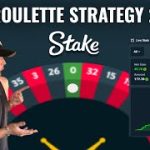 NEW BEST ROULETTE STRATEGY ON STAKE 2023!