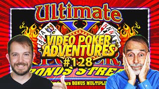 HUGE Comeback On Ultimate X Bonus Streak! Video Poker Adventures 128 • The Jackpot Gents