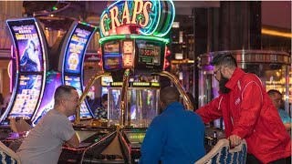 WINNING Big at Bubble Craps with My Friends! | $61 Nine