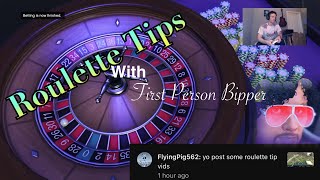 Roulette tips with #FirstPersonBipper in #GTA