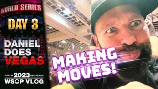 MIND GAMES and BOLD MOVES! – Daniel Negreanu 2023 WSOP Poker Vlog Day 3