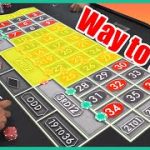 The Easiest Win on Roulette with this Strategy || Take the W