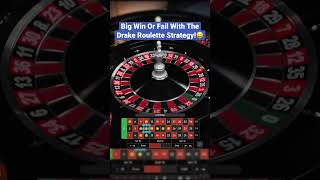 Big Win Or Fail With The Drake Roulette Strategy? #drake #roulette #casino #maxwin #strategy