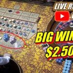 🔴 LIVE ROULETTE | 🚨 BIG WIN 💲2.500 In Las Vegas Casino 🎰 Hot Session Exclusive ✅ 2023-06-01