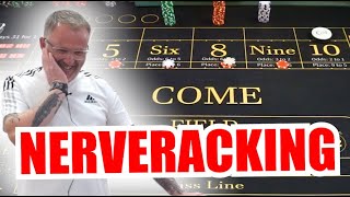 🔥NERVERACKING🔥 30 Roll Craps Challenge – WIN BIG or BUST #307