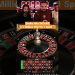 Drake Hits Insane 2.1 Million Win On 1 Spin Of Roulette! #drake #roulette #maxwin #casino #bigwin