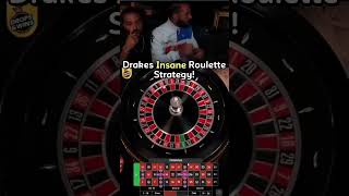 Drake Has An INSANE Roulette Strategy! #drake #roulette #gambling #casino #bigwin #maxwin