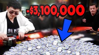 $3,100,000! The BIGGEST Pot In TV Poker HISTORY!