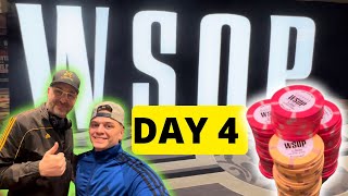 WSOP 2023 Poker Vlog Day 4 | DEEP RUN in EVENT & I GET KINGS 4 TIMES!!