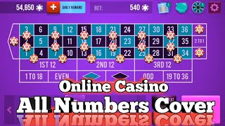 All Numbers Cover Online Casino || Roulette Strategy To Win || Roulette