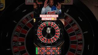 Drake Will Take It All Night On Roulette! #drake #roulette #maxwin #casino #bigwin