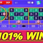 Roulette 101% Win Strategy || Roulette Strategy TonWin || Roulette || 500X Win