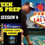 Vegas Craps Strategy Preg with Live Rolls! Crapsee Code: J4V5D5