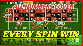 All Numbers Cover || Every Spin Win || Roulette Strategy To Win || Roulette Tricks