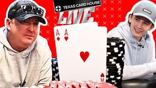 $5/$10/$25 No-Limit Hold’em Poker Cash Game  | TCH LIVE Dallas 6/7/23