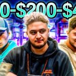 SHOT TAKING $100-$200-$400 w/ RAMPAGE & MARIANO