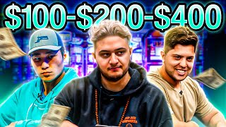 SHOT TAKING $100-$200-$400 w/ RAMPAGE & MARIANO