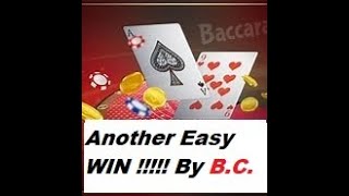 How to play Baccarat to win !! ,but play responsibly NO GAURANTEES !!