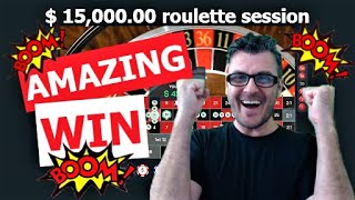 🎯 BIG WIN Online Roulette | My WAY of playing Roulette strategy to Win | online roulette big win