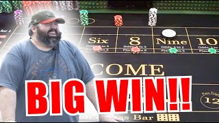 🔥BIG WIN🔥 30 Roll Craps Challenge – WIN BIG or BUST #308