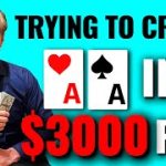 Try to CRACK them ACES! Learn from ALAN in Las Vegas Poker